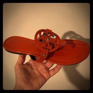 Tory  Burch New Miller flats -orange